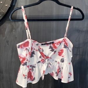 Cute floral tank top! 🌸